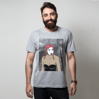 CAMISETA CINZA - AGATHA FEROZ