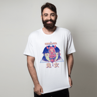 CAMISETA BRANCA - DEMON GIRL