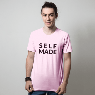 CAMISETA ROSA - SELF MADE