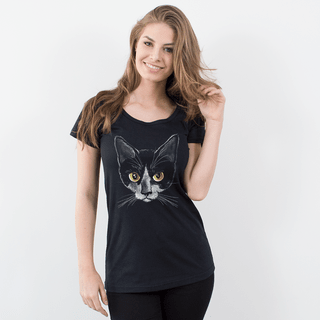 CAMISETA PRETA - GATO BÓRIS