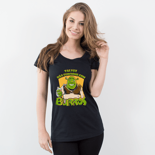 CAMISETA PRETA - BURROS