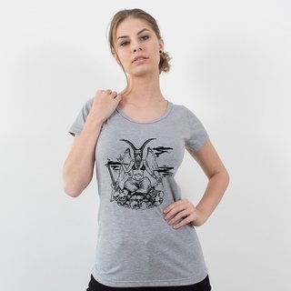 CAMISETA CINZA - 666