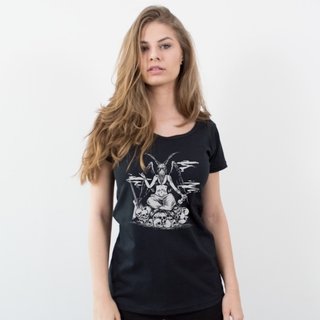 CAMISETA PRETA - 666