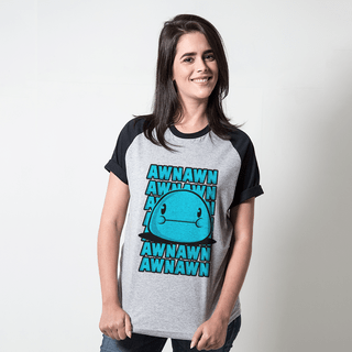 CAMISETA RAGLAN CINZA - FOFINHO