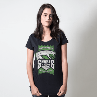 CAMISETA PRETA - SNAKES