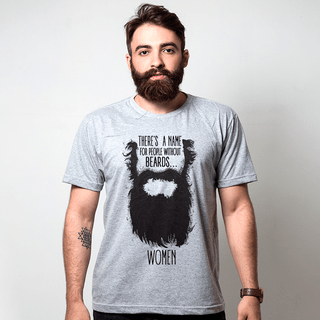 CAMISETA CINZA - BARBA