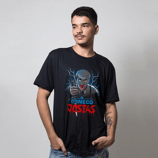 CAMISETA PRETA - BONECO JOSIAS