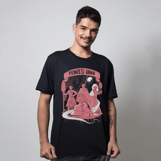 CAMISETA PRETA - PRINCESS GANG