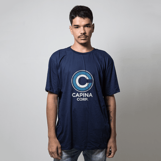 CAMISETA AZUL MARINHO - CAPINACORP