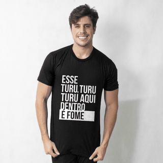 CAMISETA PRETA - TURU TURU