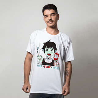 CAMISETA BRANCA - VAMPIRINHO