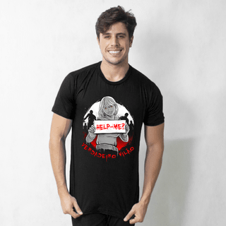 CAMISETA PRETA - VERDADEIRO VILÃO