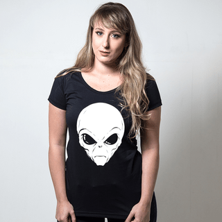 CAMISETA PRETA - ALIEN ZERO