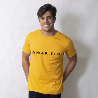 CAMISETA MOSTARDA - AMAR.ELO