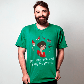 CAMISETA VERDE - AMELIE