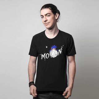 CAMISETA PRETA - MOON