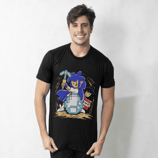 CAMISETA PRETA - DIAMANTE