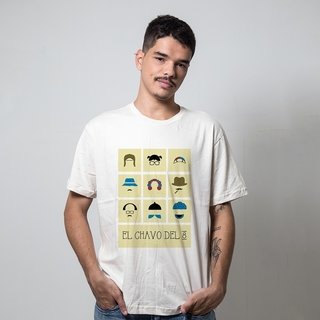 CAMISETA BRANCA - EL CHAVO