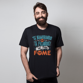 CAMISETA PRETA - FOME