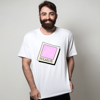 CAMISETA BRANCA - POLAROID