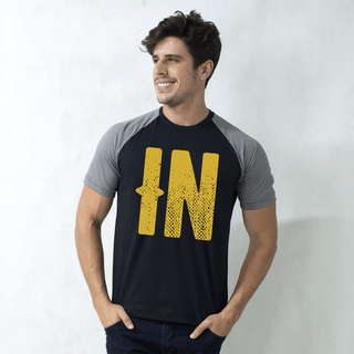 CAMISETA RAGLAN PRETA - INUTILISMO