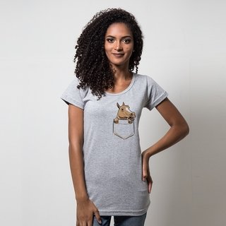 CAMISETA CINZA - JURANDIR NO BOLSO