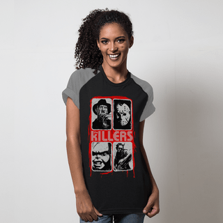 CAMISETA RAGLAN PRETA - KILLERS