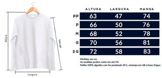 MANGA LONGA RAGLAN PRETA - P SHERMAN