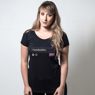 CAMISETA PRETA - FEELSBADMAN