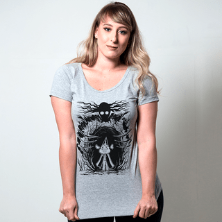 CAMISETA CINZA - OVER THE GARDEN WALL