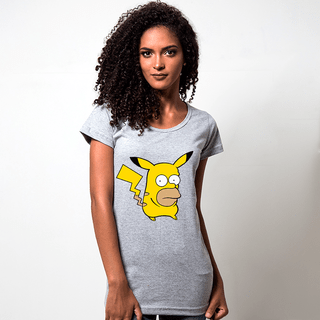 CAMISETA CINZA - POKEHOMER