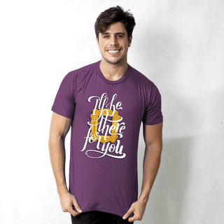 CAMISETA ROXA - AMIGOS