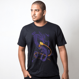 CAMISETA PRETA - DRAGON