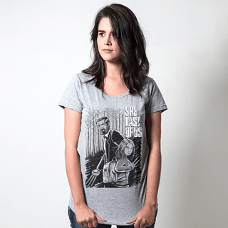 CAMISETA CINZA - SHE LAST OF US