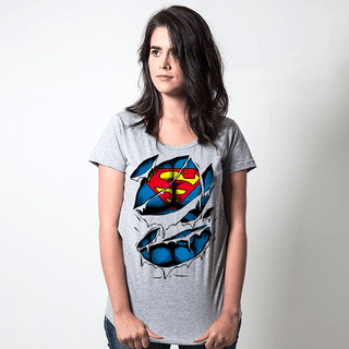 CAMISETA CINZA - SUPER JORDAN