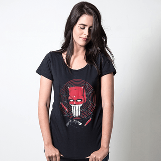 CAMISETA PRETA - DEVIL PUNISHER