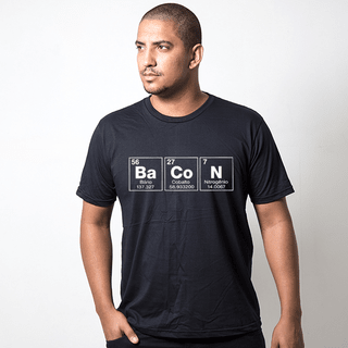 CAMISETA PRETA - BACON PERIÓDICO