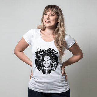 CAMISETA BRANCA - MUNDO DE JAZZ