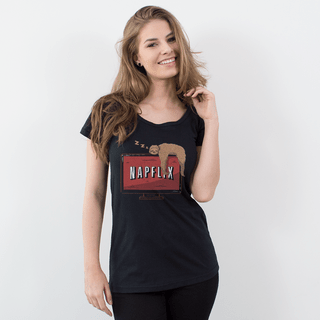 CAMISETA PRETA - NAPFLIX