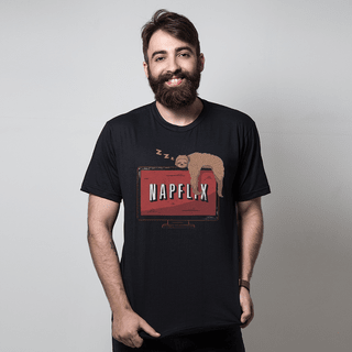 CAMISETA PRETA - NAPFLIX