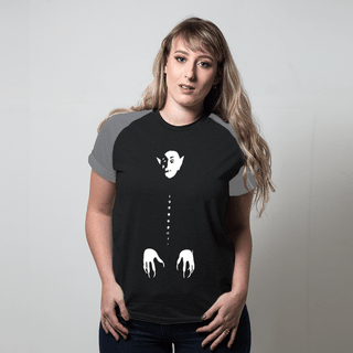 CAMISETA RAGLAN PRETA - NOSFERATU