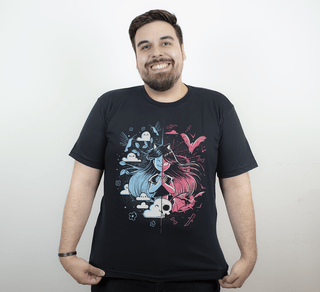 CAMISETA PRETA - PSICOPADINHA