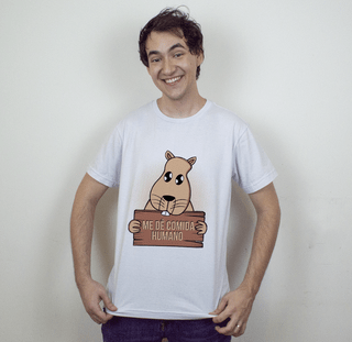 CAMISETA BRANCA - ROBSON A CAPIVARA