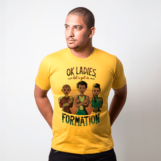 CAMISETA MOSTARDA - FORMATION