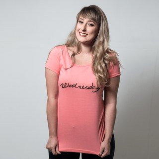 CAMISETA ROSA - WEDNESDAY