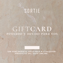 GIFTCARD SORTIE Personalizada