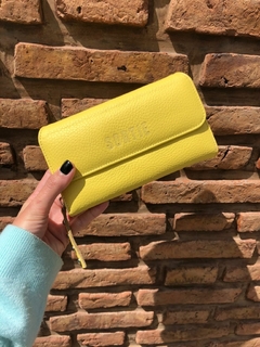 BILLETERA FRESIA AMARILLO - tienda online