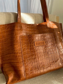 TOTE JAKOB CROCO SUELA - tienda online