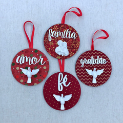 Mandalas de Natal com Palavras - Lembrança Personalizada - comprar online