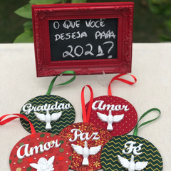 Kit de Natal - Mini Moldura + 10 Mandalas - comprar online